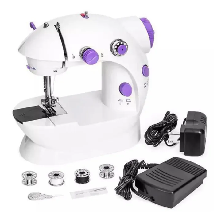 Dual Speed Portable Mini Electric Pedal Sewing Machine