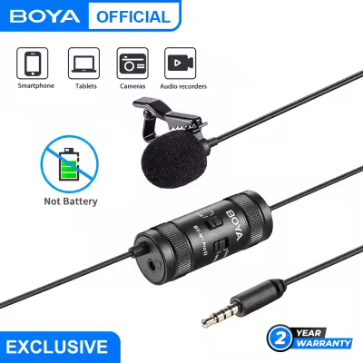 BOYA BY-M1 PRO Lavalier Microphone- Original