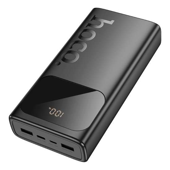 HOCO. Power Bank J144A Fast Charge 30000mAh PD Type-C 20W and 2XUSB-A with Digital Led Display