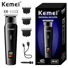 Kemei KM-1113 Hair Clipper and Beard Trimmer for Men