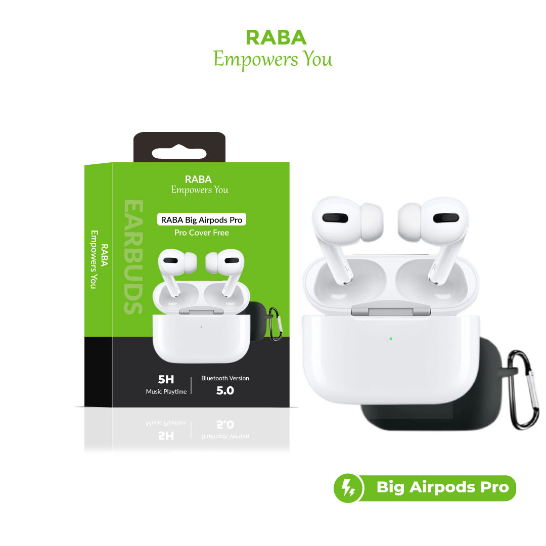 RABA AirPods Pro True Wireless Earbuds - Casing Free