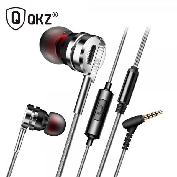 QKZ DM9 Zinc Alloy HiFi Metal Heavy Bass Earphones