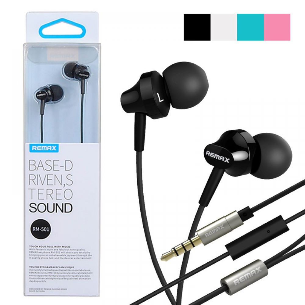 REMAX RM-501 In-ear Stereo Original Earphone