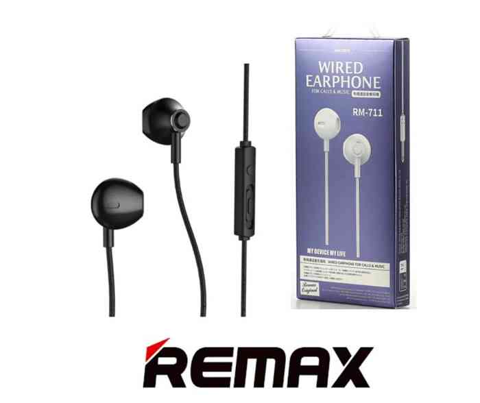 Remax RM-711  Wired Noise Cancelling Earphone