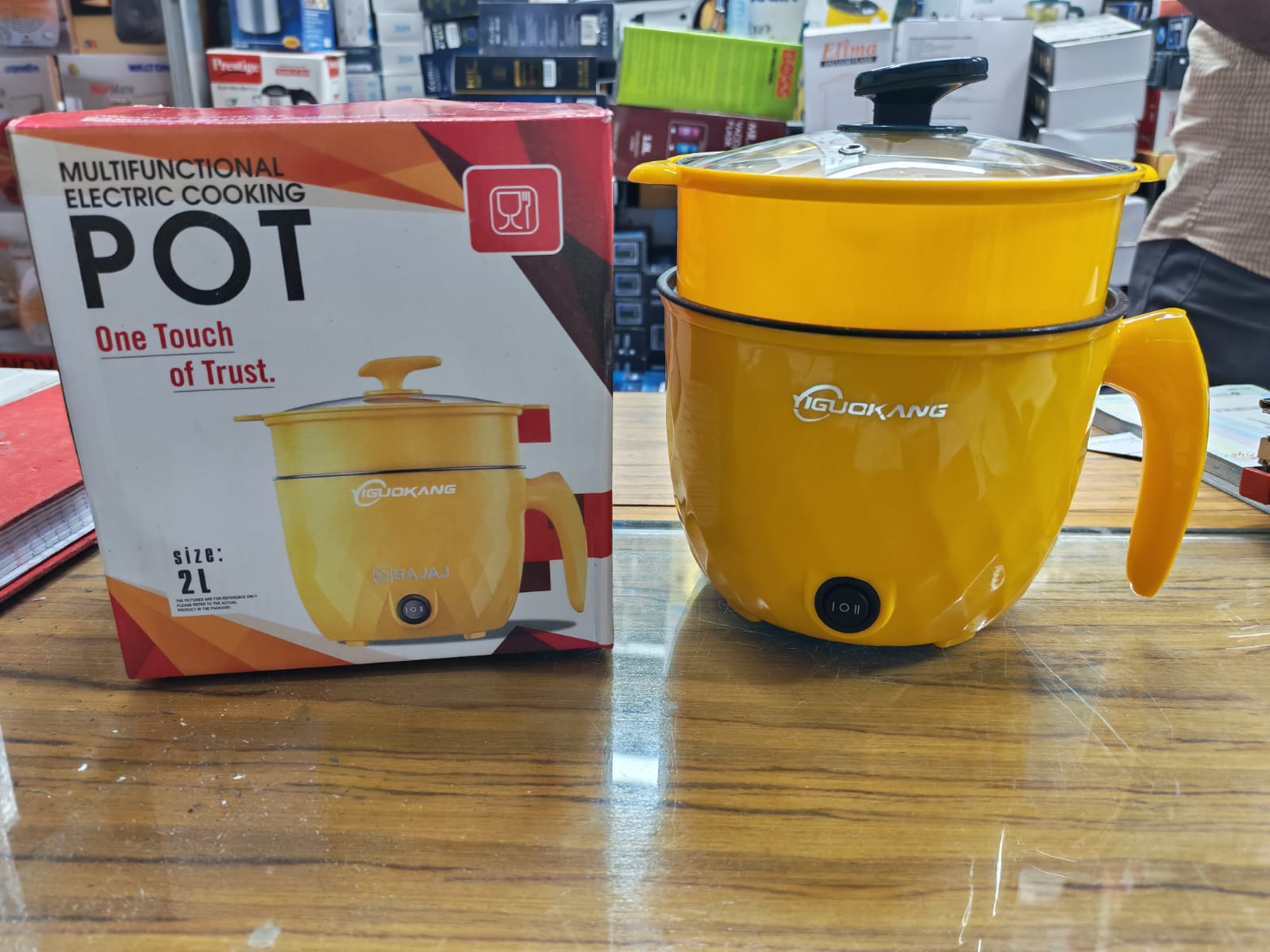 Multi-functional One Tuch Electric Mini  Cooking Pot