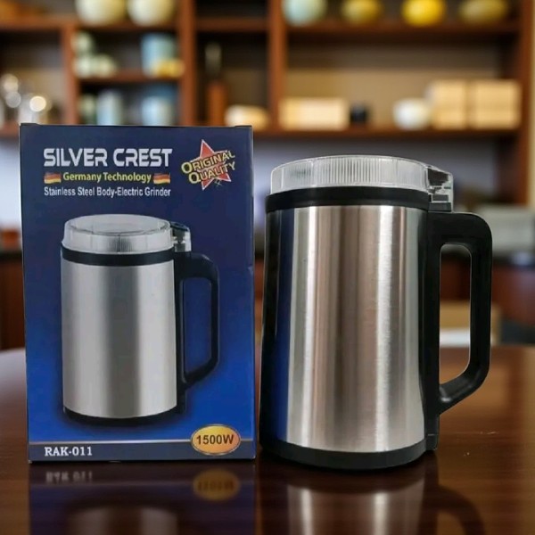 Silver Crest 1500W Stainless Steel Body-Electric Mini Grinder-Germany Technology