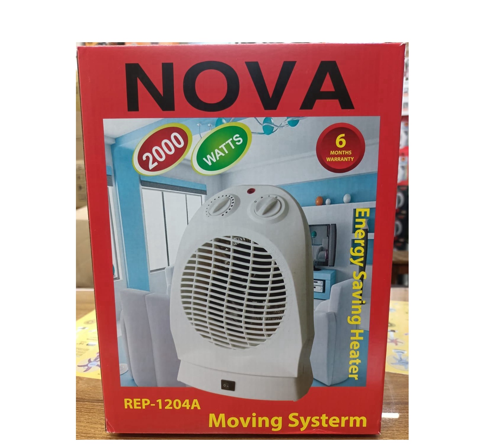Nova REP-1204A Electric Room Heater and Cooling Mode