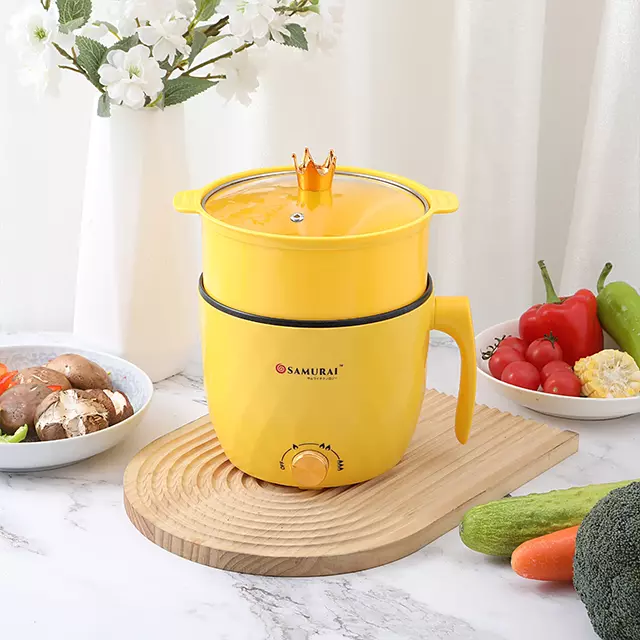 SAMURAI Multifunctional 1.8L Electric Cooking HotPot