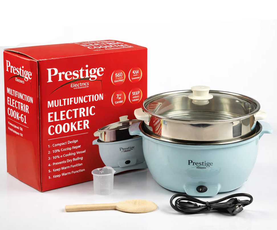Prestige Multifunctional 6.5L Mini Electric Cooking Pot