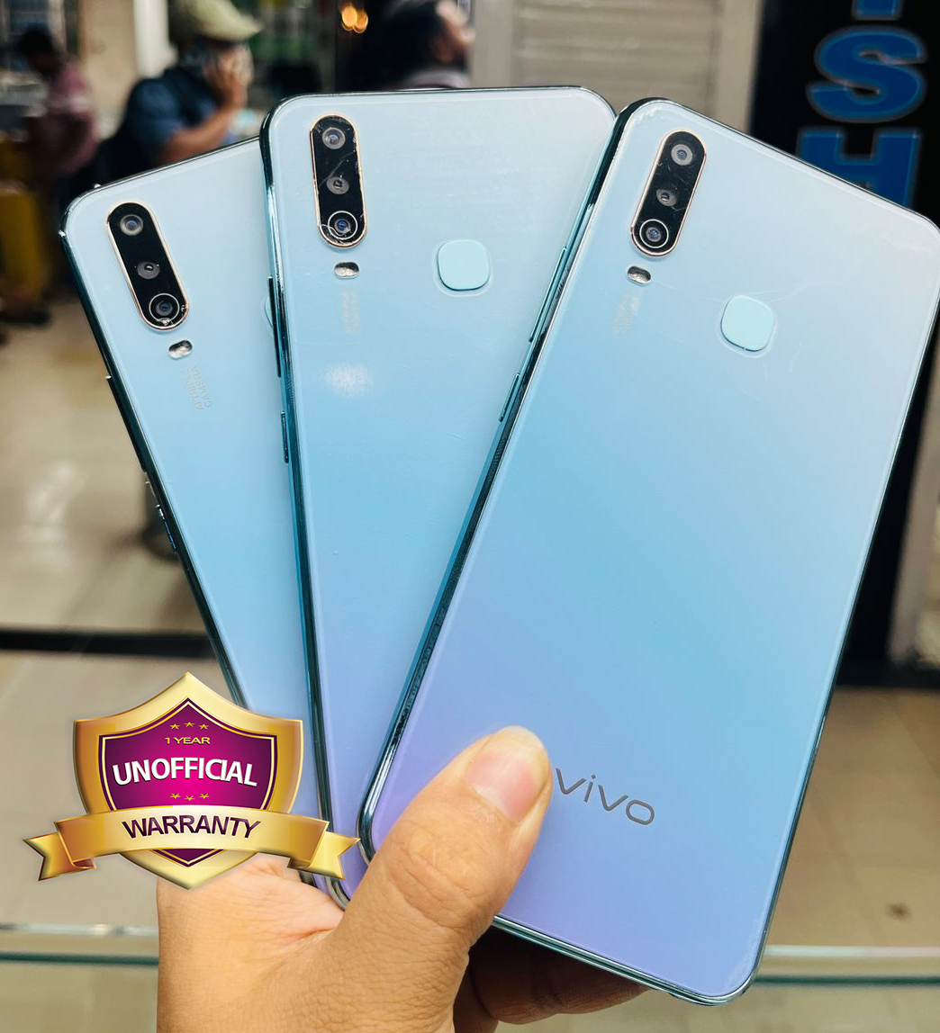 Vivo Y17 8GB RAM 256GB ROM FingerPrint 5000mAh Battery New Smart Phone