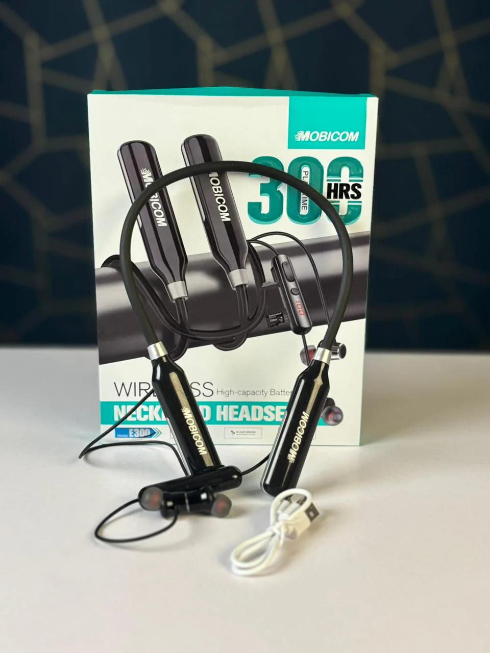 MOBICOM E300 Wireless Headset 300H Neckband