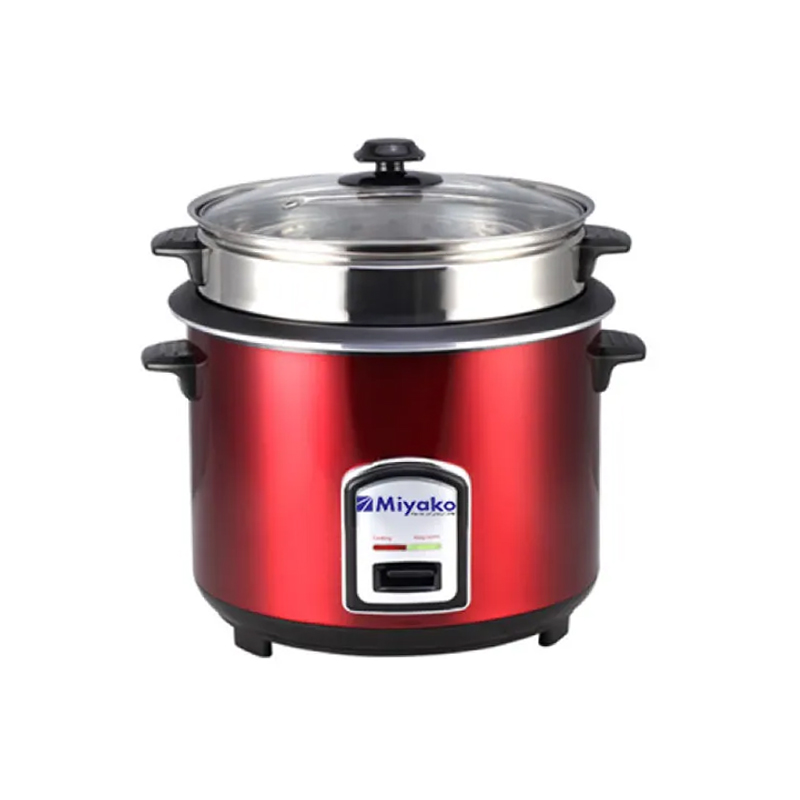 Miyako ASL-1280-HC-D 2.8L 1000W Non-Stick Double Pot Rice Cooker