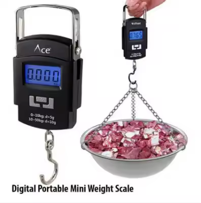 Electric Portable Weighing Scale With Smile Shape Design