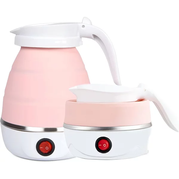 Portable Folding Travelling Silicone Electric Kettle 0.6L