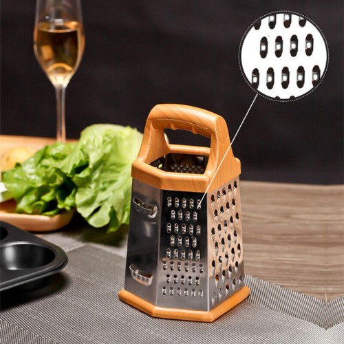 6 in 1 grater kitchen stainless steel Vegetable Grater Box