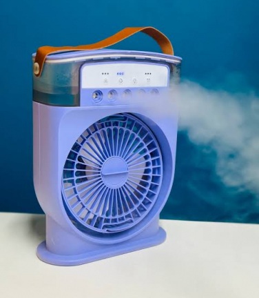 Disnie Rechargeable Mini Air Cooler Fan–Portable Personal Cooling Solution