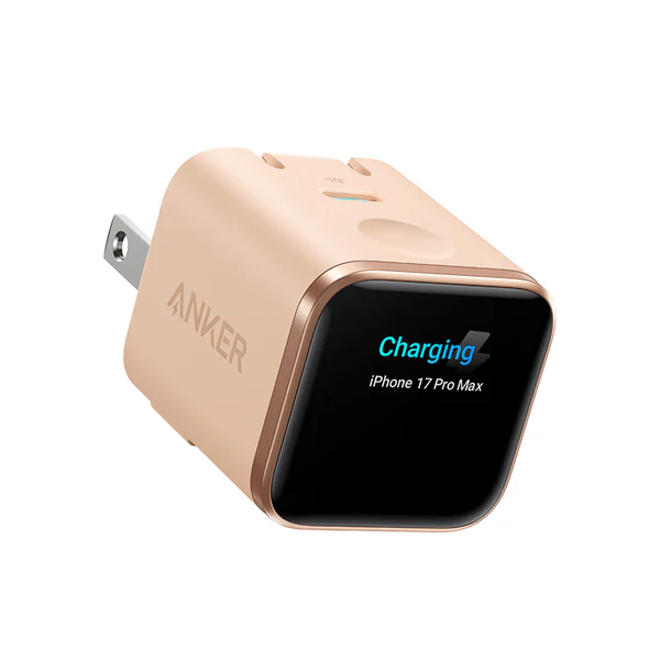Anker Nano A121D 45W GaN Fast Charger with Smart Display