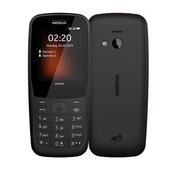 Nokia 220 Dual SIM New Orginal 4G Button Phone