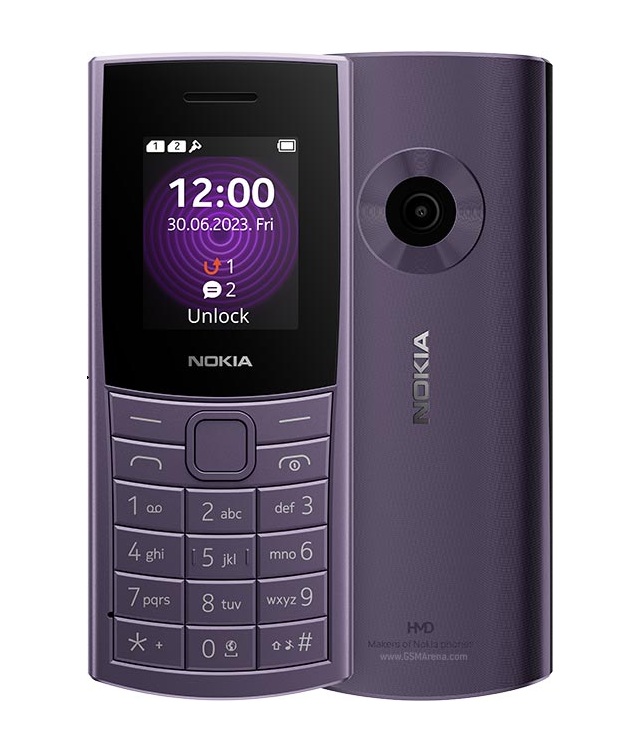 Nokia 110 New Big battery 4G 2nd Edition official Button Phone