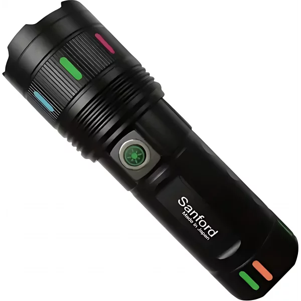 Sanford High Power Super Bright Rechargeable Flashlight