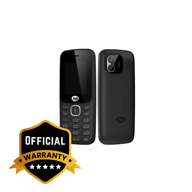 itel it2181 Official New ButtonPhone – 2.0″ QVGA Display, Dual SIM & Type-C Charging