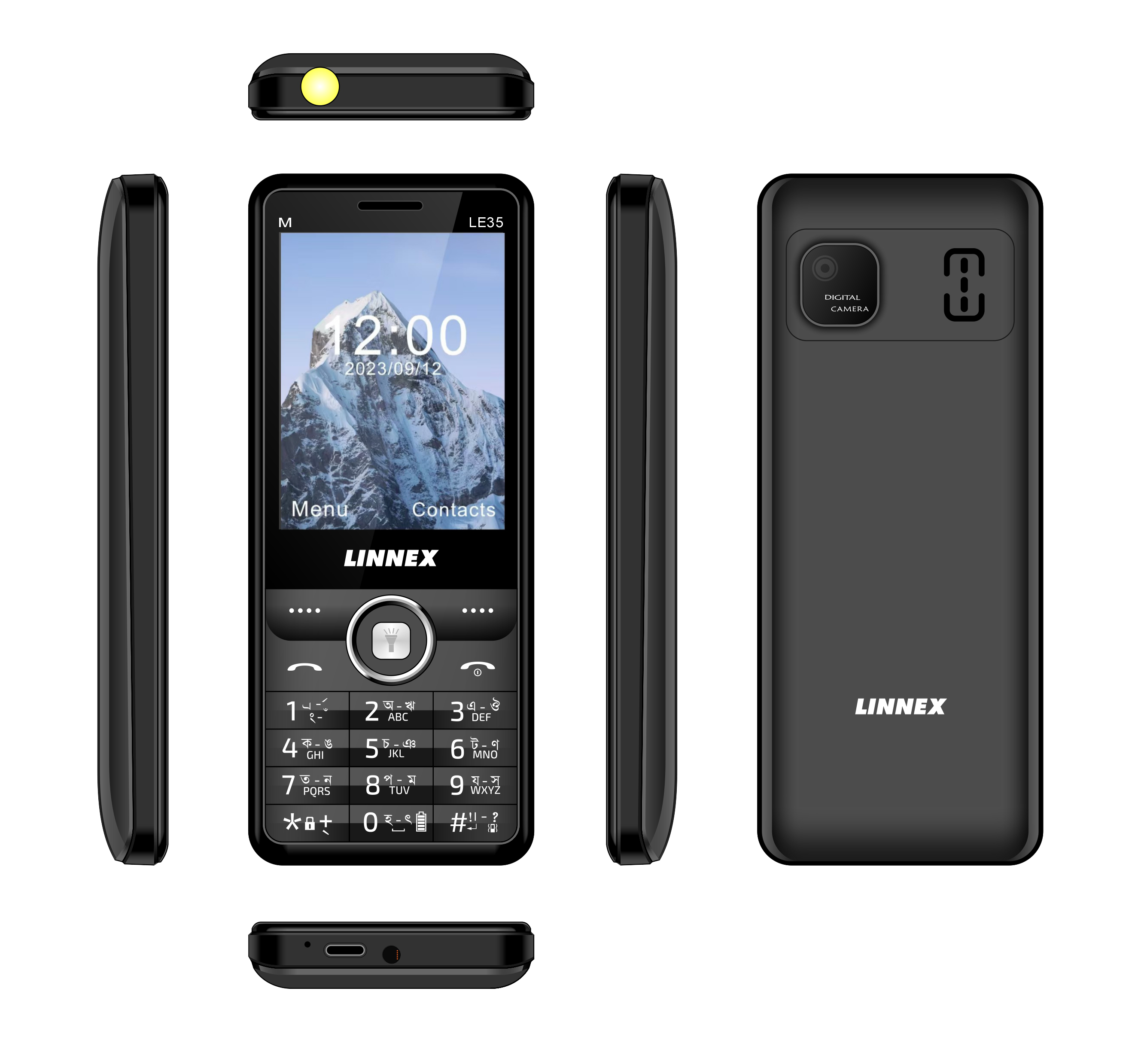 Linnex LE35 M Official New ButtonPhone 2.8″ Display, 2500mAh Battery, Dual SIM