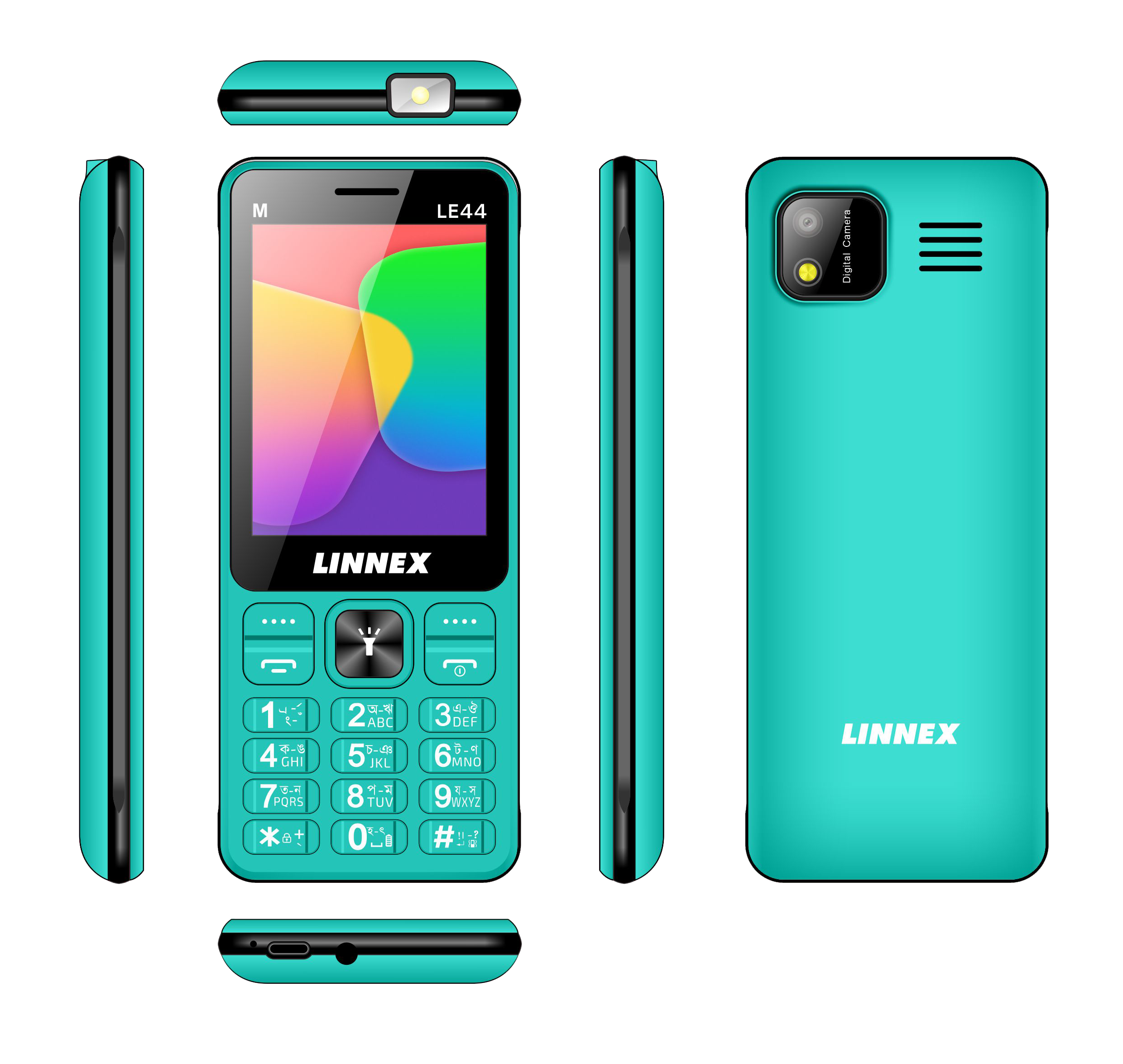 Linnex LE44 Official New ButtonPhone – 2.8″ Display, Dual SIM, 1700mAh Battery