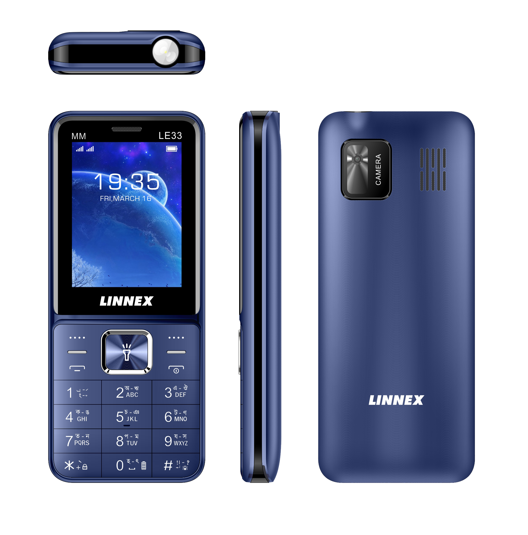 Linnex LE33 MM Official New Button Phone